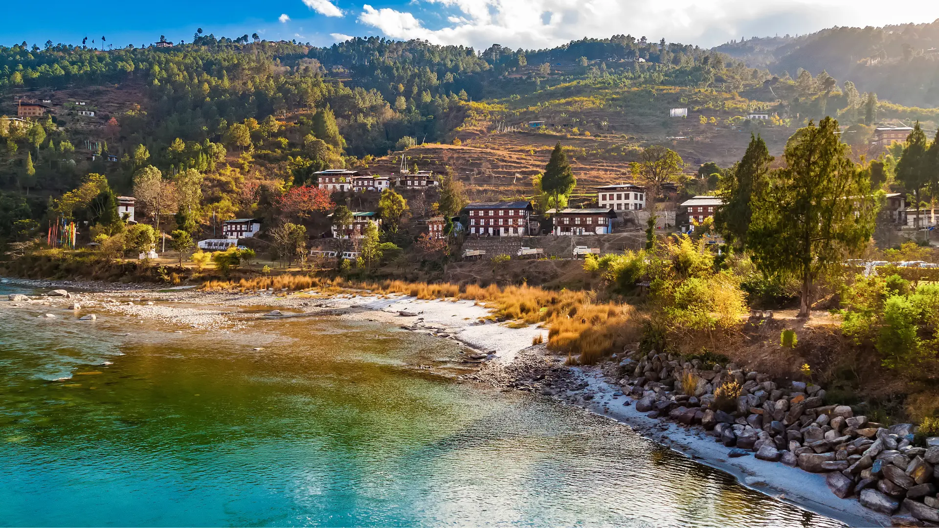  Punakha - Ancient Capital with Riverside Beauty